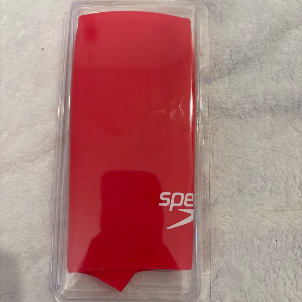 Speedo Bold pink swim cap